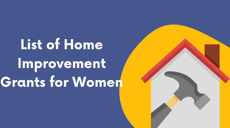 home improvement grants for single women